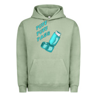 Pigment Oil Green puff puff pass inhaler Urban Hoodie - linhVisuals