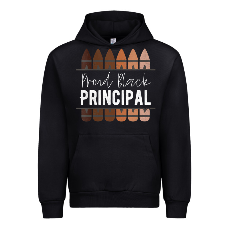 Womens Proud Black Principal, Black History Month School Principal V N Urban Hoodie by linhVisuals | Teevron