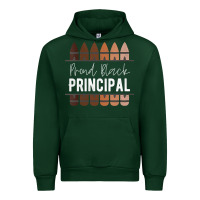 Forest Green womens proud black principal, black history month school principal v n Urban Hoodie - linhVisuals