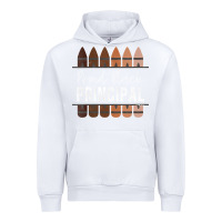 White womens proud black principal, black history month school principal v n Urban Hoodie - linhVisuals
