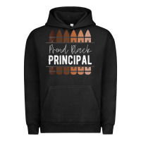 Pigment Black womens proud black principal, black history month school principal v n Urban Hoodie - linhVisuals