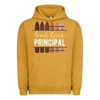 Pigment Peanut Butter womens proud black principal, black history month school principal v n Urban Hoodie - linhVisuals