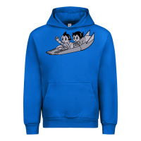 Cobalt newastro boy and uran Urban Hoodie - linhVisuals