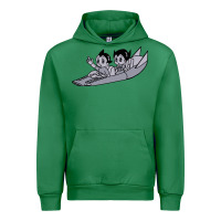 Emerald newastro boy and uran Urban Hoodie - linhVisuals