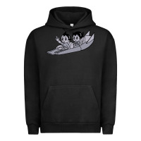 Pigment Black newastro boy and uran Urban Hoodie - linhVisuals