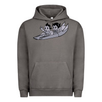 Pigment Tornado newastro boy and uran Urban Hoodie - linhVisuals