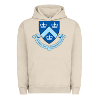 Pigment French Oak columbia university shield Urban Hoodie - linhVisuals