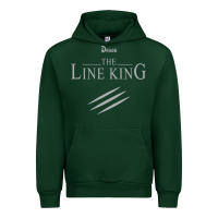 Forest Green funny drugs the line king design Urban Hoodie - linhVisuals
