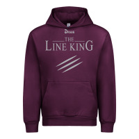 Mauve Wine funny drugs the line king design Urban Hoodie - linhVisuals