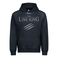 Navy funny drugs the line king design Urban Hoodie - linhVisuals