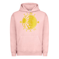 Pigment Salmon time team Urban Hoodie - linhVisuals