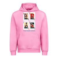 Fuchsia Pink the four kings of boxing Urban Hoodie - linhVisuals