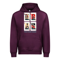 Mauve Wine the four kings of boxing Urban Hoodie - linhVisuals