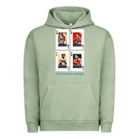 Pigment Oil Green the four kings of boxing Urban Hoodie - linhVisuals