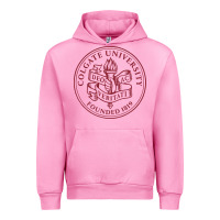 Fuchsia Pink colgate university seal Urban Hoodie - linhVisuals