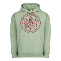Pigment Oil Green colgate university seal Urban Hoodie - linhVisuals