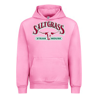 Fuchsia Pink Saltgrass Steakhouse Urban Hoodie - linhVisuals