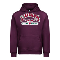 Mauve Wine Saltgrass Steakhouse Urban Hoodie - linhVisuals