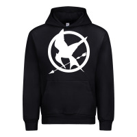 Black The Hunger Games Trilogy Urban Hoodie - linhVisuals