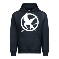 Navy The Hunger Games Trilogy Urban Hoodie - linhVisuals
