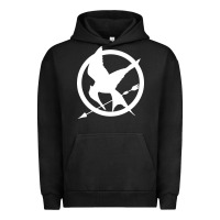 Pigment Black The Hunger Games Trilogy Urban Hoodie - linhVisuals