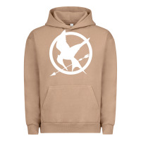 Pigment Burro The Hunger Games Trilogy Urban Hoodie - linhVisuals