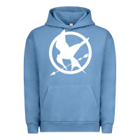 Pigment Pebble Blue The Hunger Games Trilogy Urban Hoodie - linhVisuals