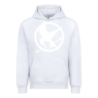 White The Hunger Games Trilogy Urban Hoodie - linhVisuals