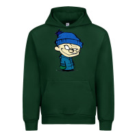 Forest Green calvin Urban Hoodie - linhVisuals