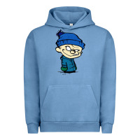 Pigment Pebble Blue calvin Urban Hoodie - linhVisuals