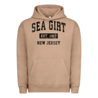Pigment Burro womens sea girt new jersey nj vintage sports design black design v nec Urban Hoodie - linhVisuals