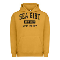 Pigment Peanut Butter womens sea girt new jersey nj vintage sports design black design v nec Urban Hoodie - linhVisuals