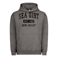 Pigment Tornado womens sea girt new jersey nj vintage sports design black design v nec Urban Hoodie - linhVisuals