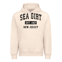 Sandshell womens sea girt new jersey nj vintage sports design black design v nec Urban Hoodie - linhVisuals