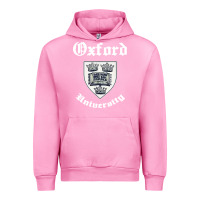 Fuchsia Pink vintage oxford university 80s 90s Urban Hoodie - linhVisuals