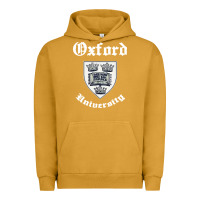 Pigment Peanut Butter vintage oxford university 80s 90s Urban Hoodie - linhVisuals