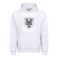 White vintage oxford university 80s 90s Urban Hoodie - linhVisuals