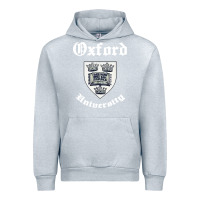 Heather Grey vintage oxford university 80s 90s Urban Hoodie - linhVisuals