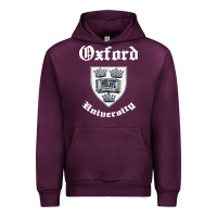 Mauve Wine vintage oxford university 80s 90s Urban Hoodie - linhVisuals