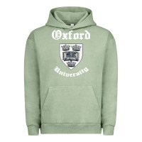 Pigment Oil Green vintage oxford university 80s 90s Urban Hoodie - linhVisuals