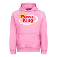 Fuchsia Pink pizza king cowboy Urban Hoodie - linhVisuals