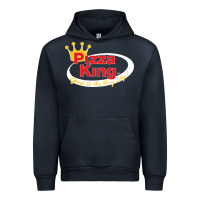 Navy pizza king cowboy Urban Hoodie - linhVisuals