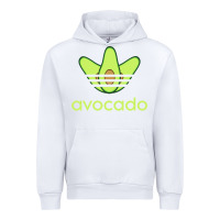 White newavocado originals three stripes Urban Hoodie - linhVisuals