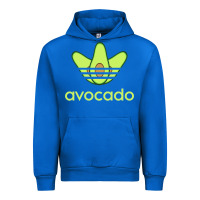 Cobalt newavocado originals three stripes Urban Hoodie - linhVisuals