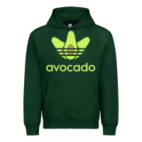 Forest Green newavocado originals three stripes Urban Hoodie - linhVisuals
