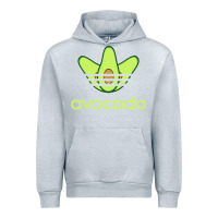 Heather Grey newavocado originals three stripes Urban Hoodie - linhVisuals