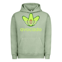 Pigment Oil Green newavocado originals three stripes Urban Hoodie - linhVisuals