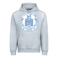 Heather Grey eastern illinois university seal Urban Hoodie - linhVisuals