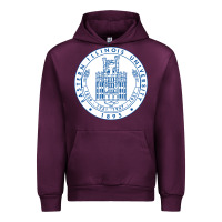 Mauve Wine eastern illinois university seal Urban Hoodie - linhVisuals
