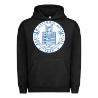 Pigment Black eastern illinois university seal Urban Hoodie - linhVisuals